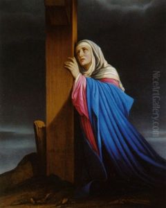 Maria Am Fus Des Kreuzes by Jan Zacharias Quast