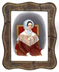 Portrat Der Eleonore Tretter Von Trittfeld by Johann Quast