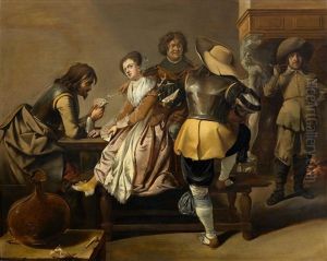 Card Players In A Guardroom