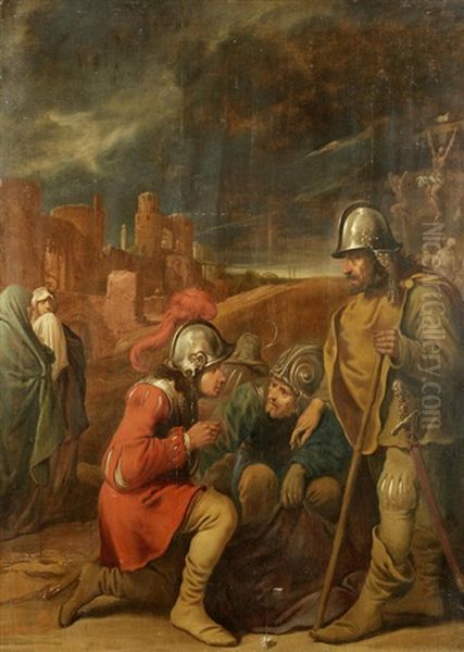 Soldiers Casting Dice For Christ's Robe - view 1