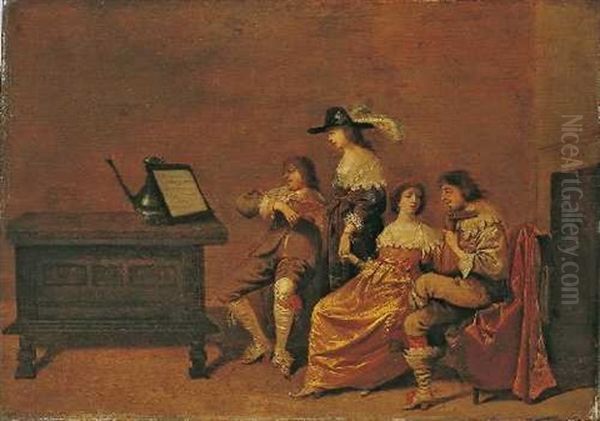 Musizierende Gesellschaft - view 1