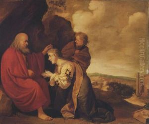 The Schunamite Before The Prophet Elisha