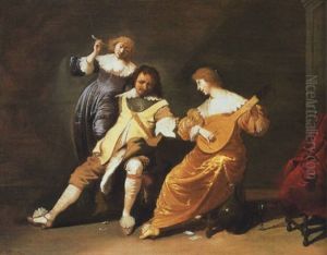 Musizierende Gesellschaft by Pieter Jansz Quast
