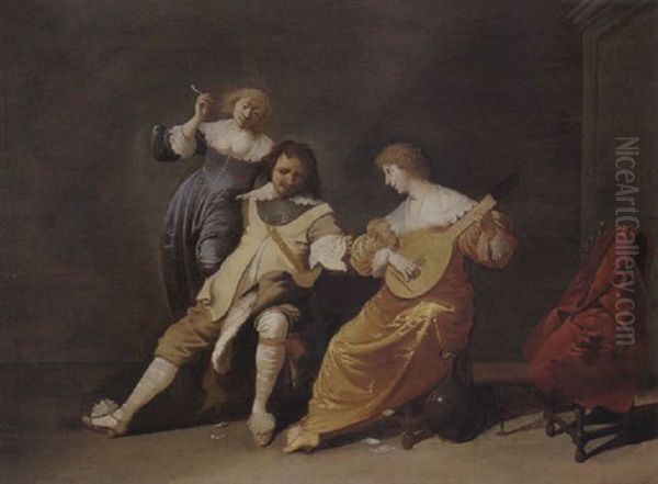 Musizierende Gesellschaft - view 1