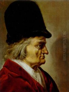 Portrait D'homme Au Chapeau Vu De Profil