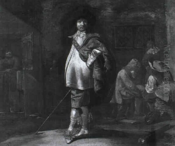Ein Vornehmer Hollaendischer Patrizier In Einem Wirtshaus - view 1
