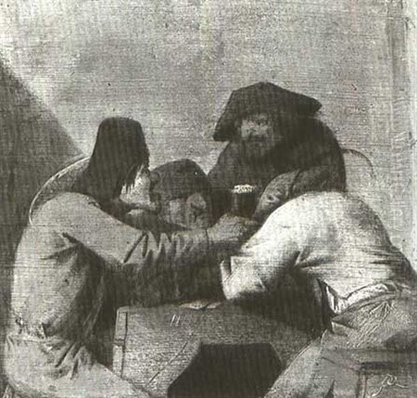 A Peasant Drinking Party - view 1