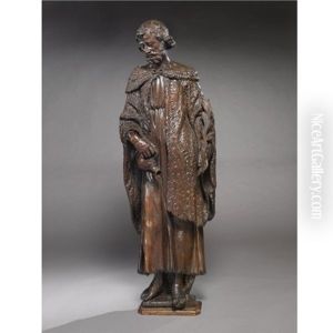 Statue Of St. John The Baptist by Artus Quellin the Younger