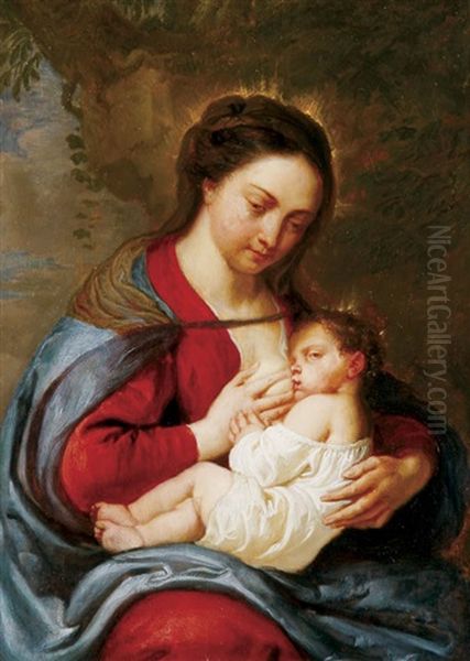 The Nursing Madonna - view 1