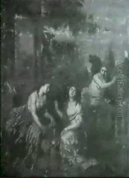 The Daughters Of Cercrops With Ericthonius - view 1