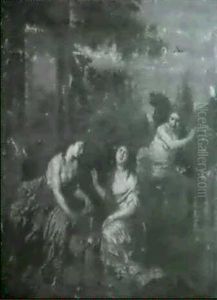 The Daughters Of Cercrops With Ericthonius