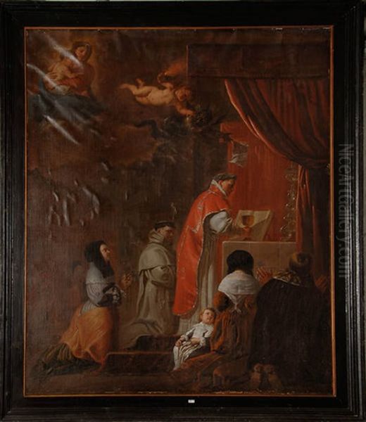 Messe Interrompue Par Une Apparition Du Diable Mais Sauvee Par Un Ange - view 1