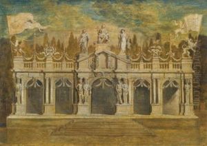 A Classical Loggia To Celebrate The Treaty Of Munster In Antwerp, July (design)