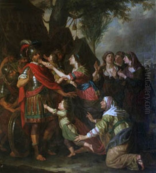 Volumnia Con Sus Hijos Ante Coriolanus - view 1