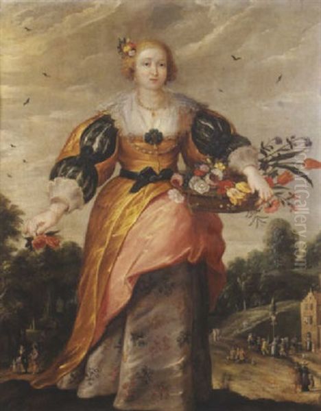 Flore Ou L'allegorie Du Printemps - view 1