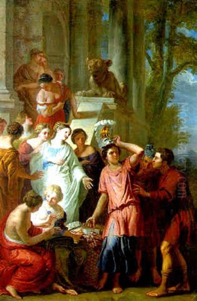 Achilles Among The Daughters Of Lycomedes - view 1