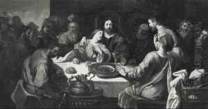 The Last Supper by Erasmus Quellinus II