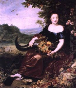 Allegorie De La Terre Et Allegorie De La Mer