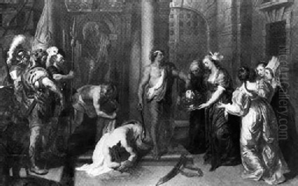 Salome Being Handed The Head Of St.john The Baptist - view 1