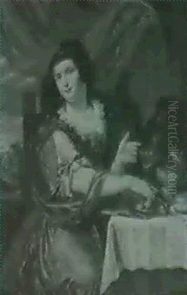A Female Personification Of Taste - view 1