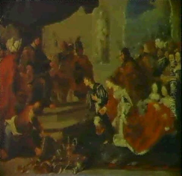 Presentation D'une Princesse A La Cour - view 1