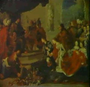 Presentation D'une Princesse A La Cour by Erasmus Quellinus II