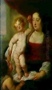 Madonna Mit Kind Und Dem Johannesknaben Madonna Mit Kind Und Dem Johannesknaben