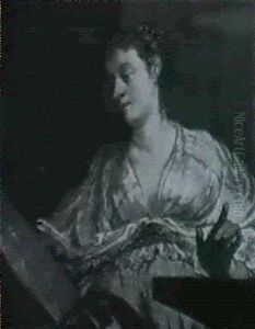 A Woman Personified As Arithmatic