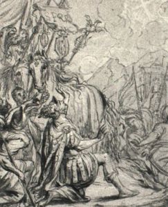 The Vision Of Constantine by Erasmus Quellinus II