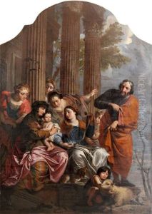 La Sainte Famille Et Sainte Anne