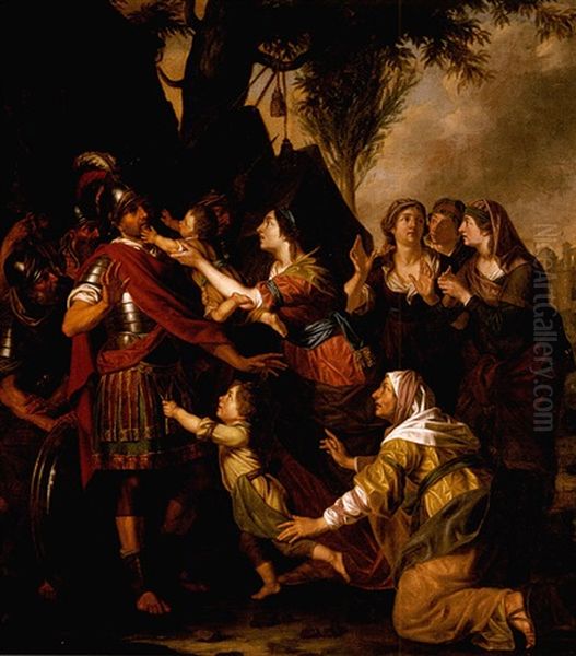 Volumnia With Her Sons Before Coriolanus - view 1