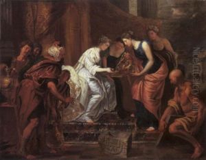 Queen Artemisia Drinking The Ashes Of Her Husband Mausolus