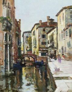 Vue De Venise by Maurice Bompard