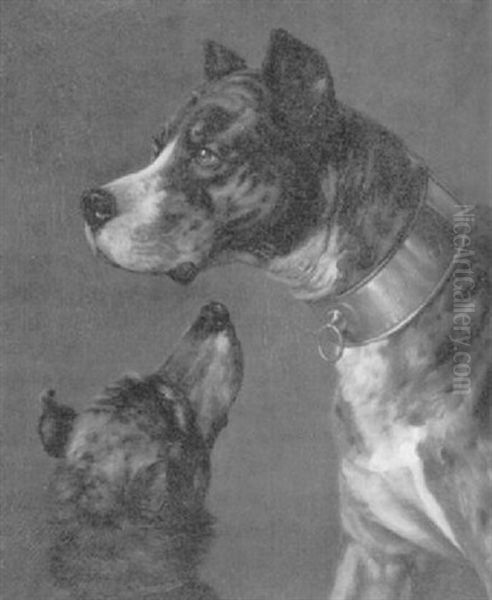 Dogge Mit Kleinem Hund - view 1