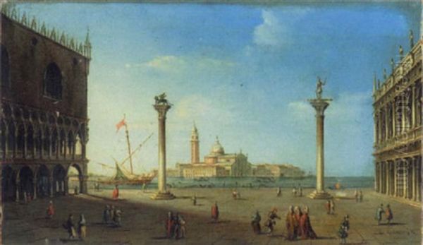 La Piazzetta Et L'ile Saint Georges - view 1