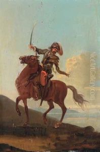 Pandur Zu Pferd by Tobias Querfurt the Younger