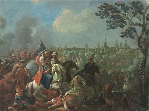 Battle With Turks - view 1