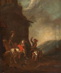 Landscape With Horsemen Landscape With Horsemen