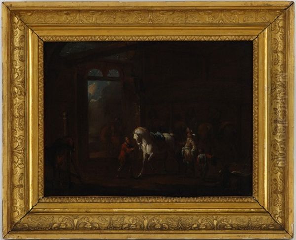 Chevaux Et Cavaliers (pair) - view 1