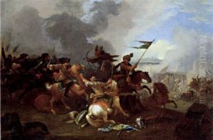 Die Befreiungsschlacht Von Wien by August Querfurt