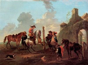 Riding School In A Landscape Riding School In A Landscape