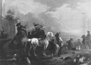Readying For The Hunt by August Querfurt