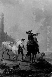 Horsemen In A Landscape Horsemen In A Landscape