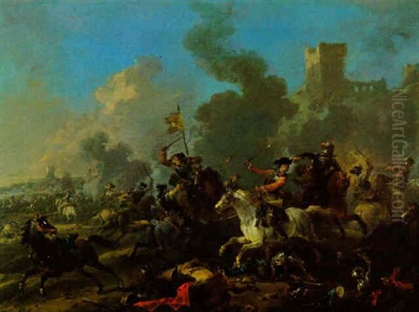 Reitergefecht Im Spanischen Erbfolgekrieg - view 1