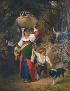 A Forest Walk 'bompiani' (lower Left)