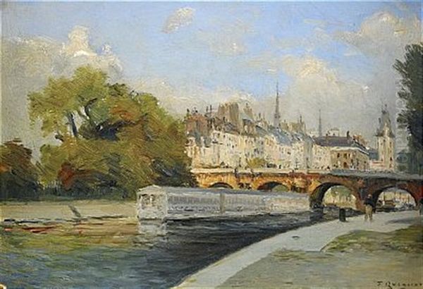Le Pont-neuf Et La Sainte Chapelle, Paris - view 1