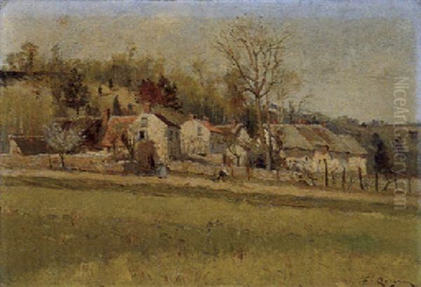 Dorf In Hugeliger Landschaft - view 1
