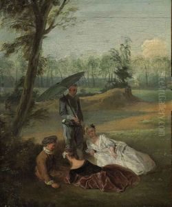 Fete Galante by Pierre-Antoine Quillard