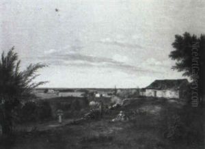 Hunters In An Extensive Landscape