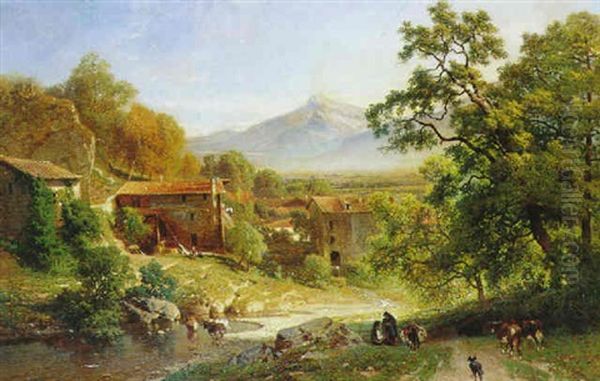 Village Dans Les Pyrenees - view 1
